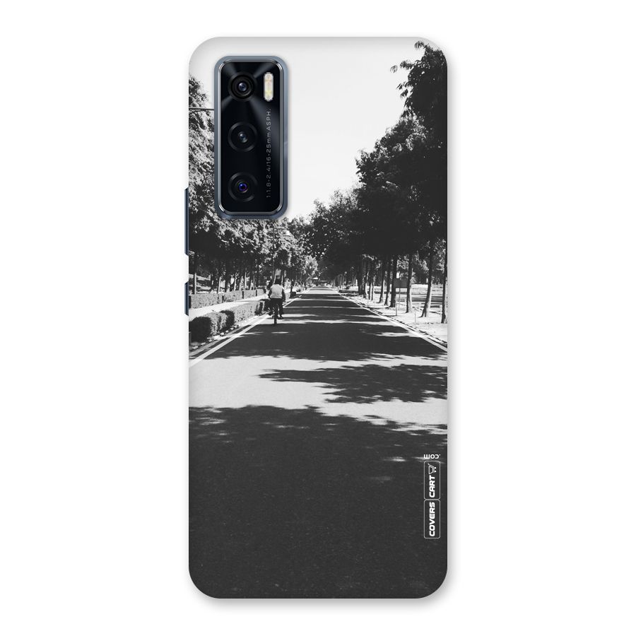 Monochrome Path Back Case for Vivo V20 SE