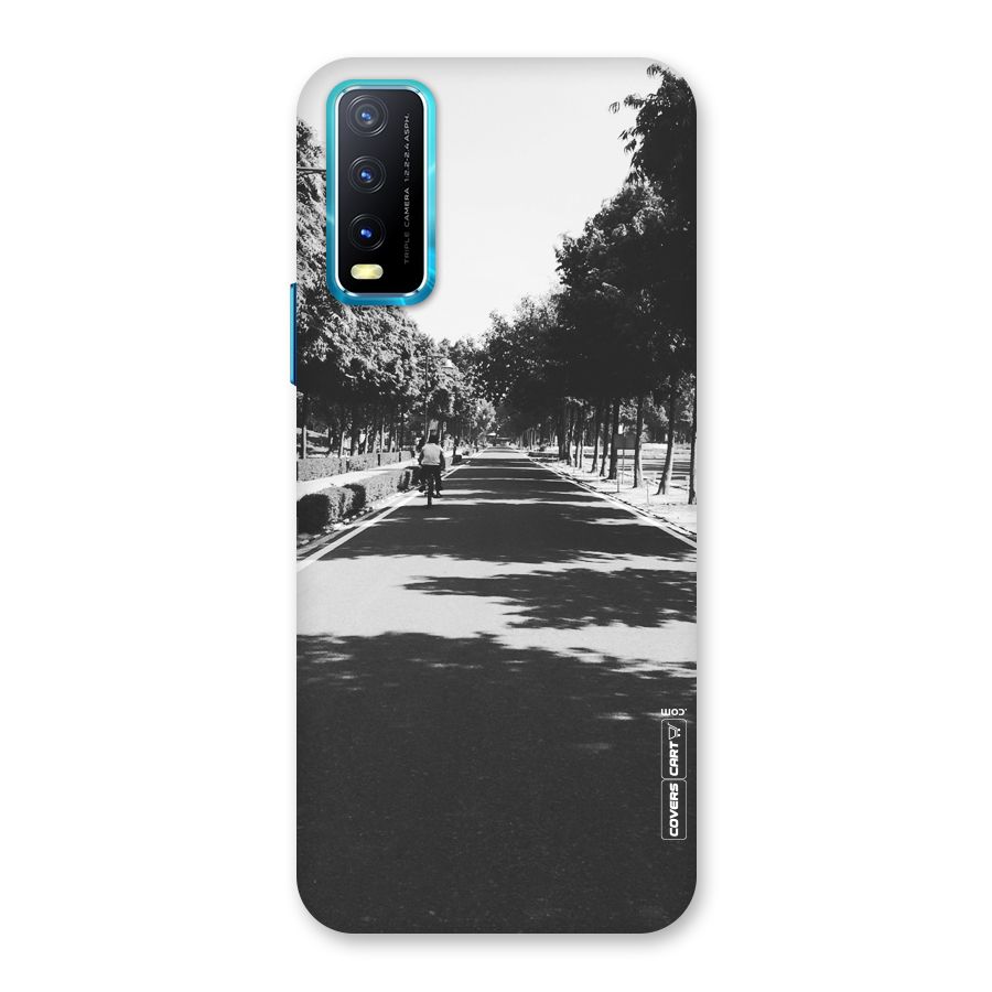 Monochrome Path Back Case for Vivo Y20A
