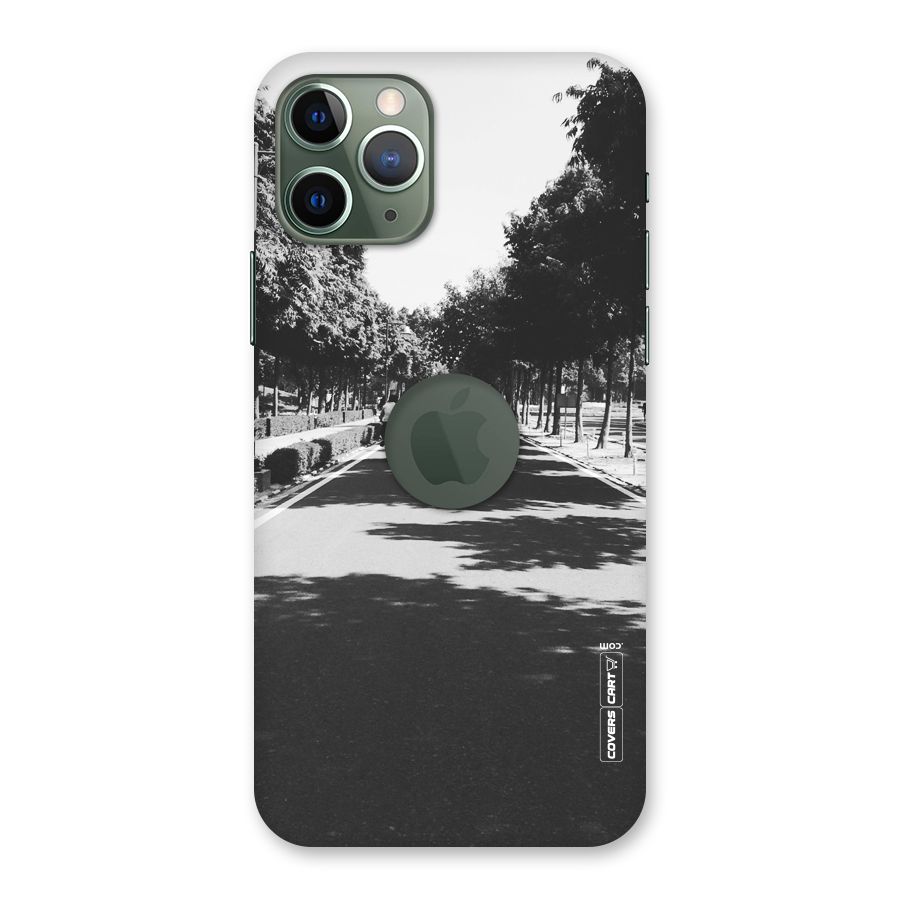 Monochrome Path Back Case for iPhone 11 Pro Logo  Cut
