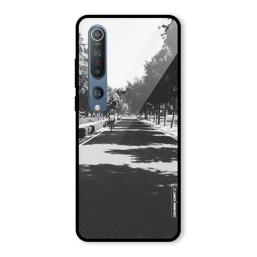 Monochrome Path Glass Back Case for Mi 10