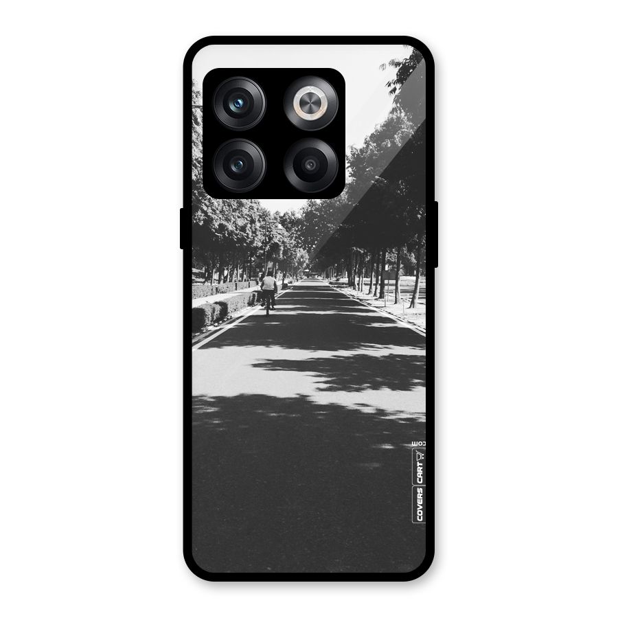 Monochrome Path Glass Back Case for OnePlus 10T