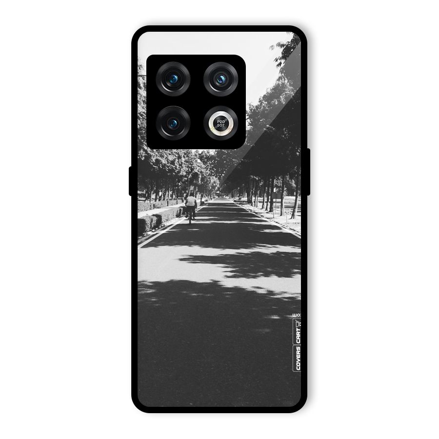 Monochrome Path Glass Back Case for OnePlus 10 Pro 5G