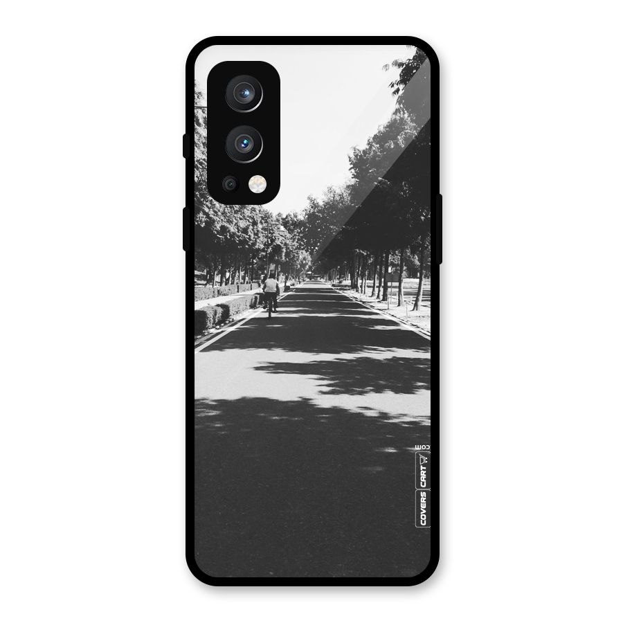 Monochrome Path Glass Back Case for OnePlus Nord 2 5G