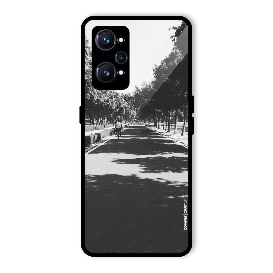 Monochrome Path Glass Back Case for Realme GT 2