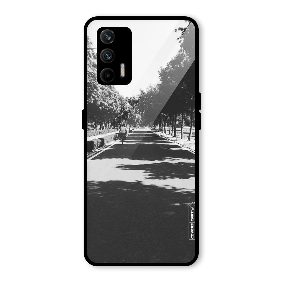 Monochrome Path Glass Back Case for Realme GT 5G