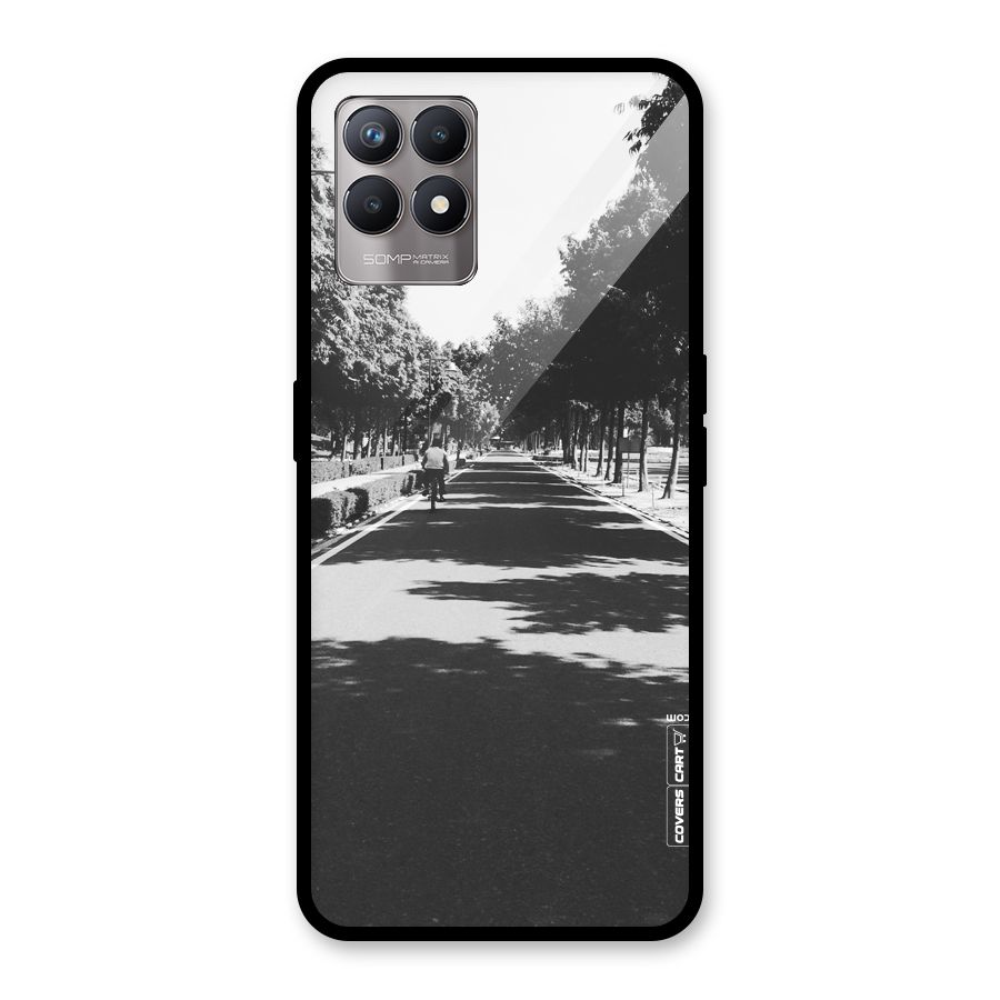 Monochrome Path Glass Back Case for Realme Narzo 50