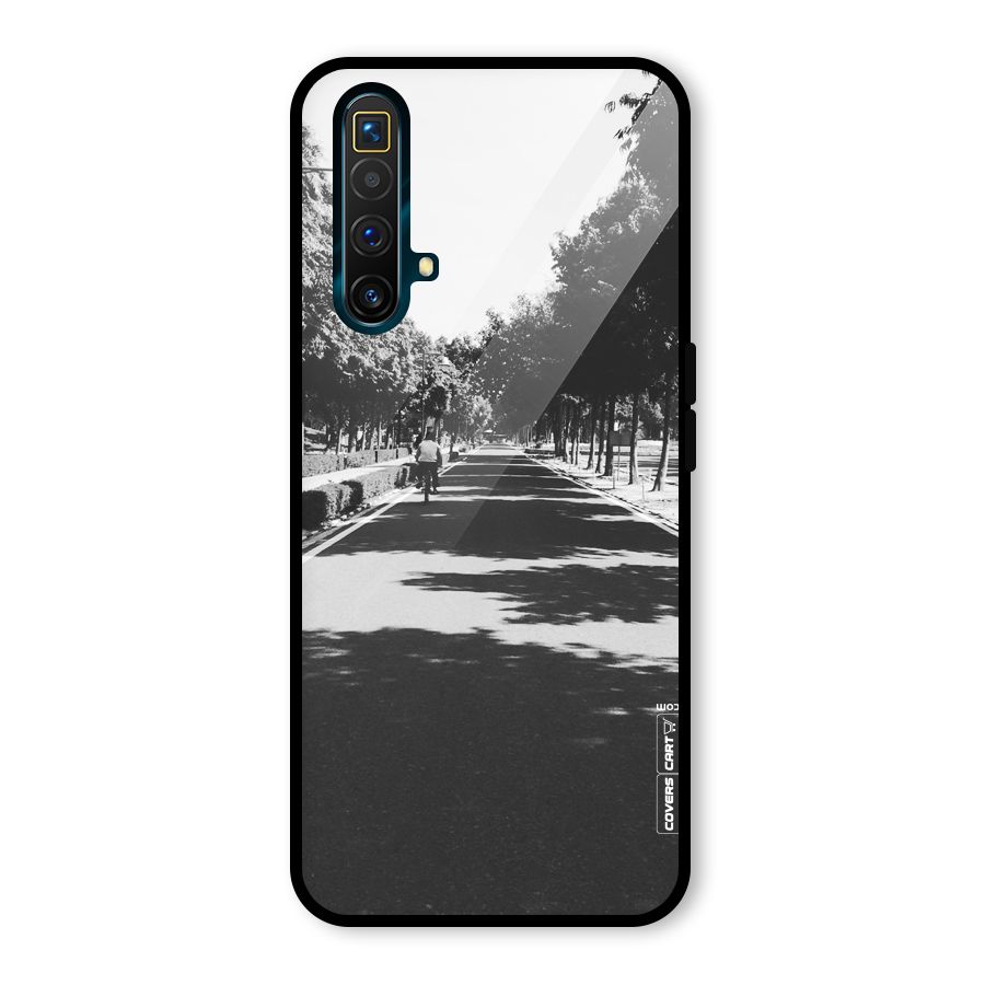 Monochrome Path Glass Back Case for Realme X3 SuperZoom