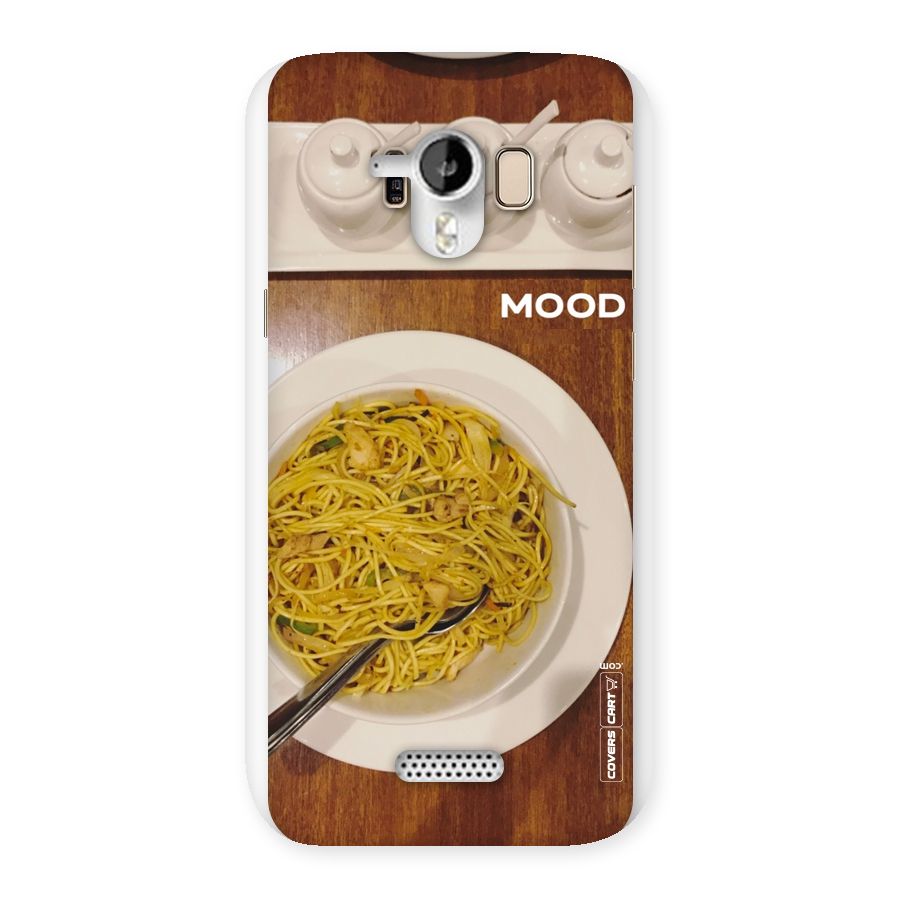 Mood Back Case for Micromax Canvas HD A116
