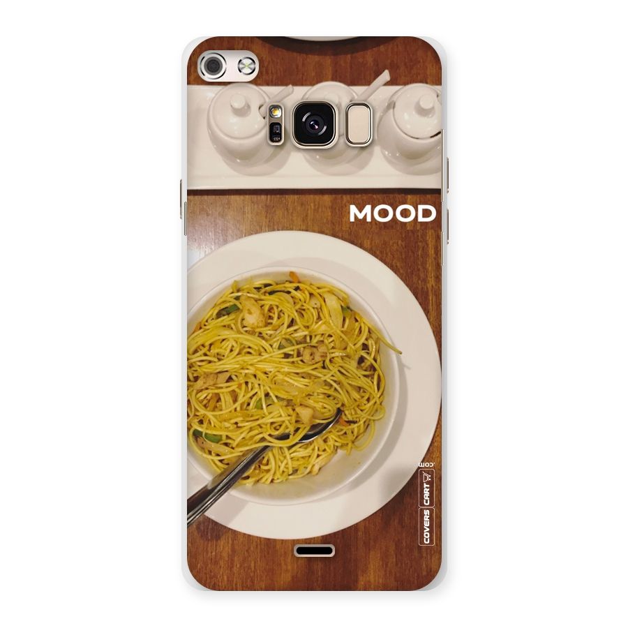 Mood Back Case for Micromax Canvas Silver 5