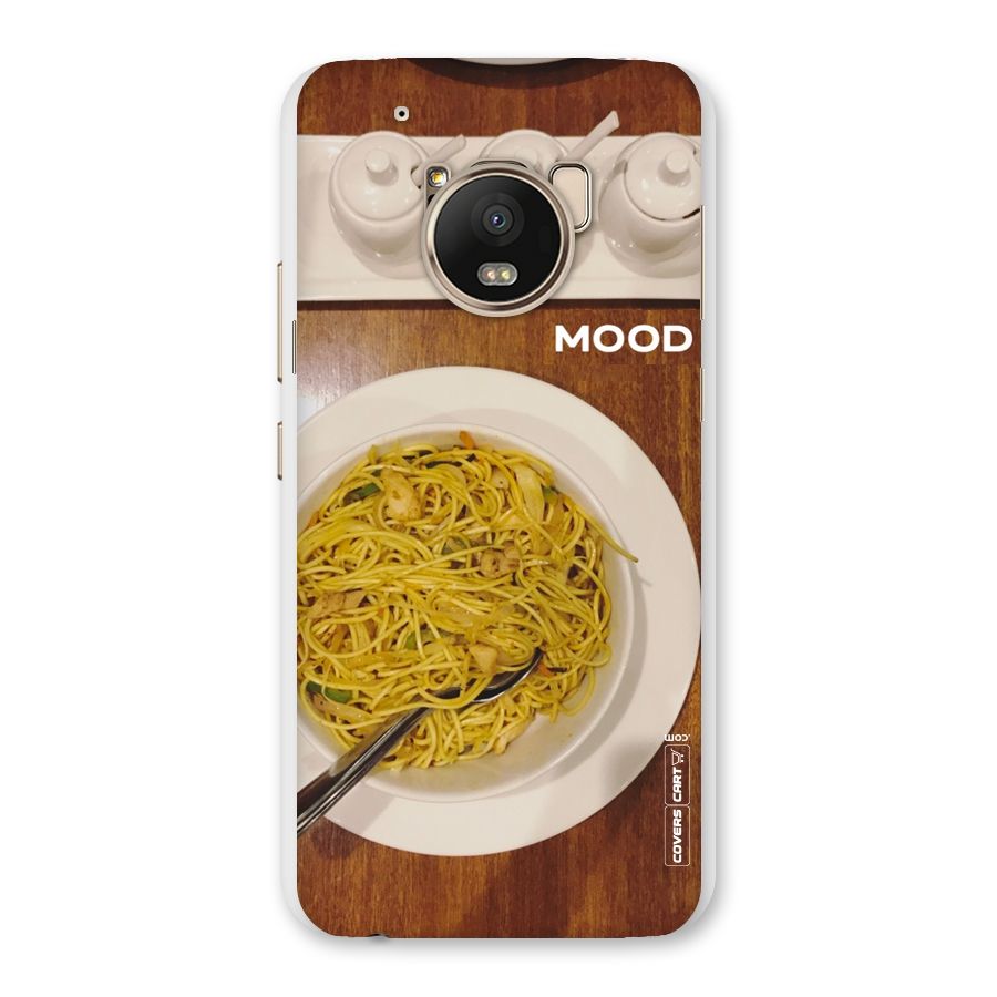 Mood Back Case for Moto G5 Plus