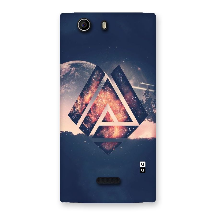 Moon Abstract Back Case for Canvas Nitro 2 E311