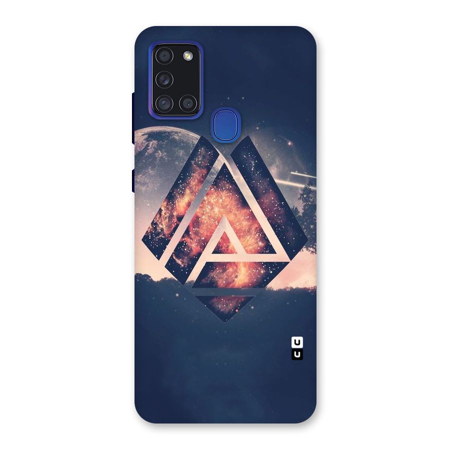 Moon Abstract Back Case for Galaxy A21s