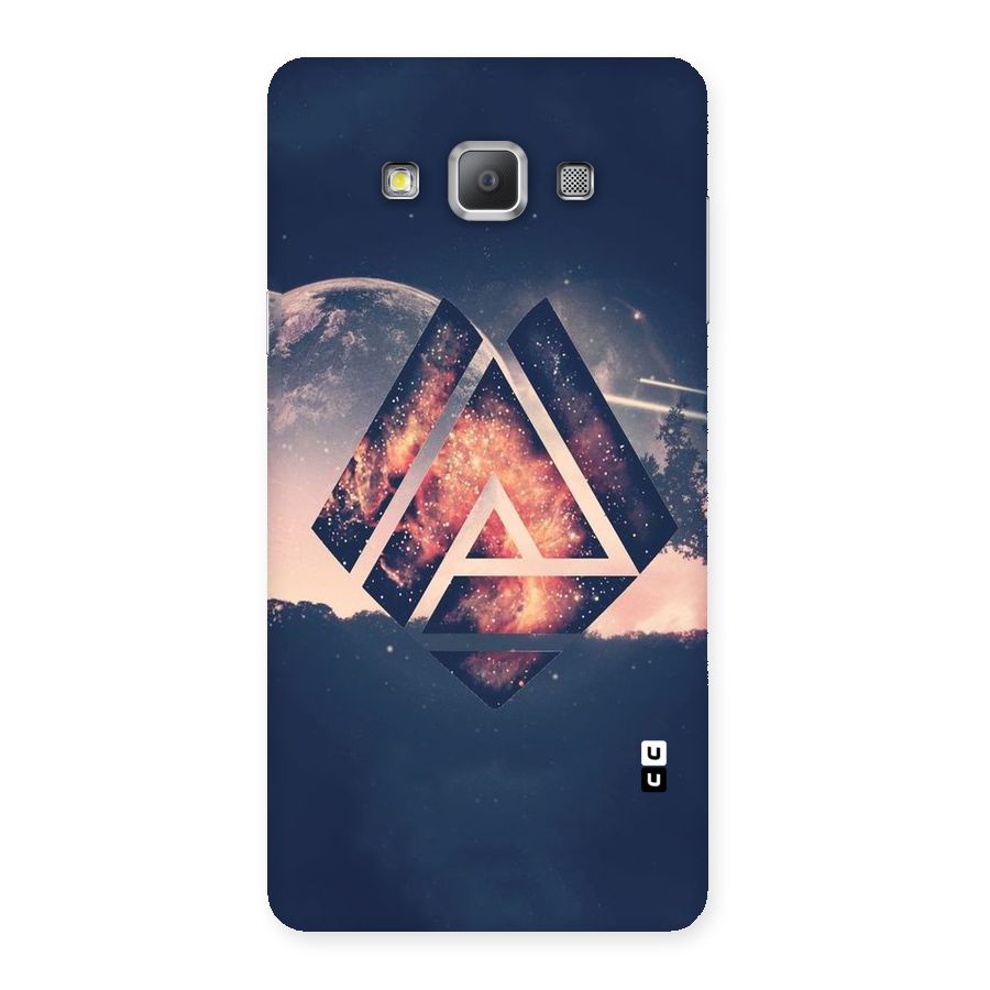 Moon Abstract Back Case for Galaxy A7
