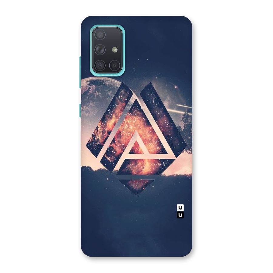 Moon Abstract Back Case for Galaxy A71
