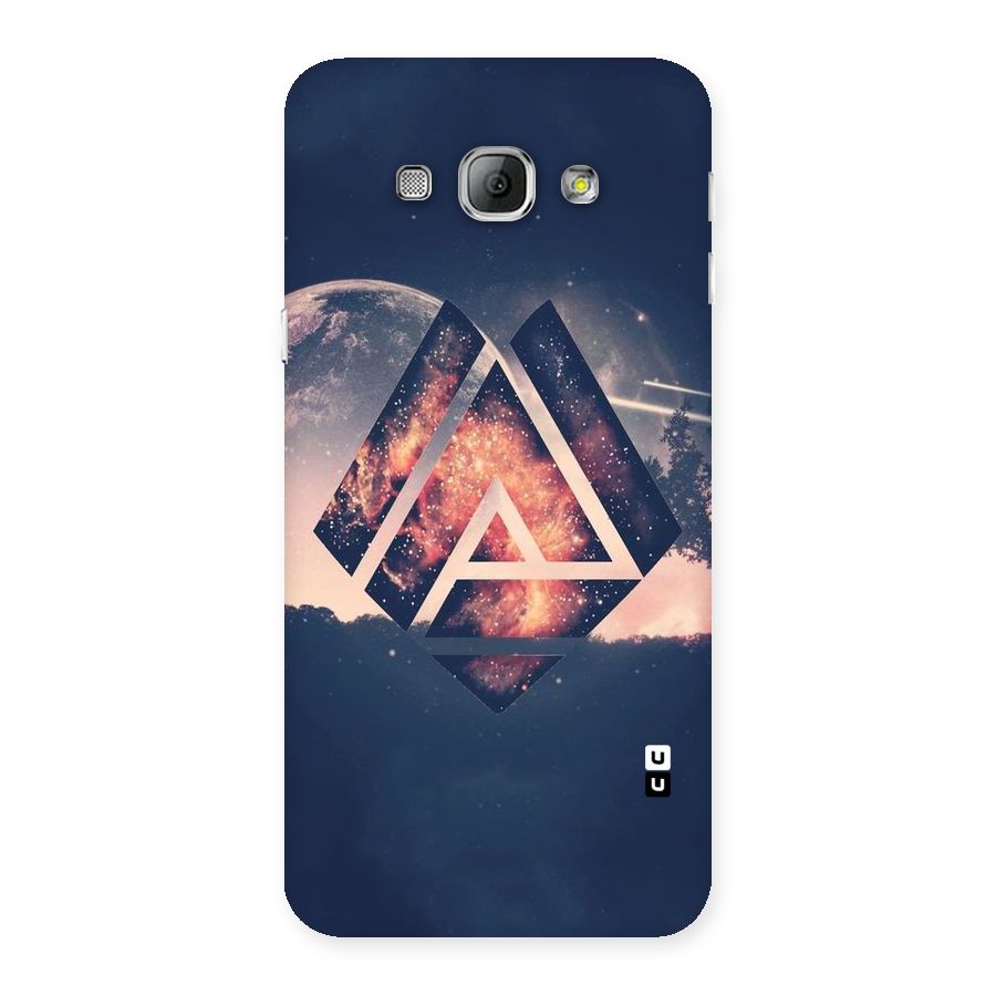 Moon Abstract Back Case for Galaxy A8