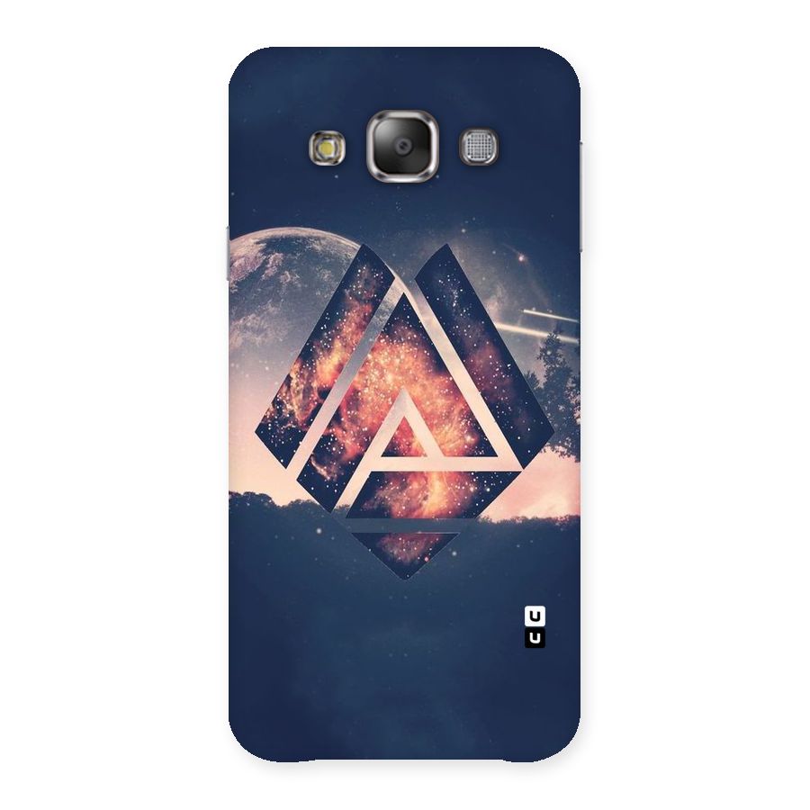 Moon Abstract Back Case for Galaxy E7