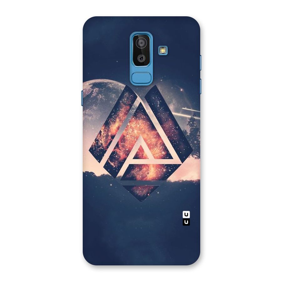 Moon Abstract Back Case for Galaxy On8 (2018)