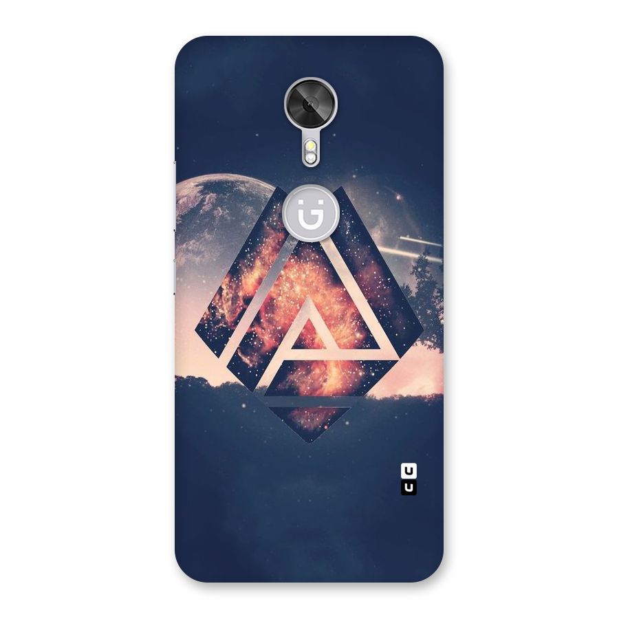 Moon Abstract Back Case for Gionee A1