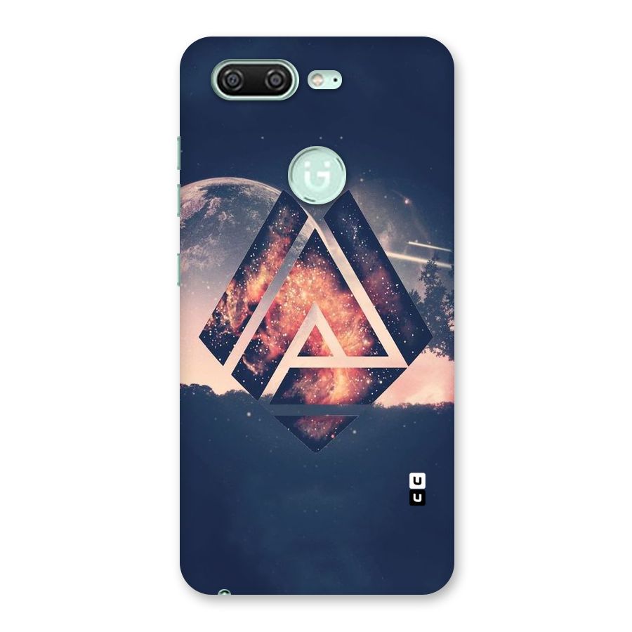 Moon Abstract Back Case for Gionee S10