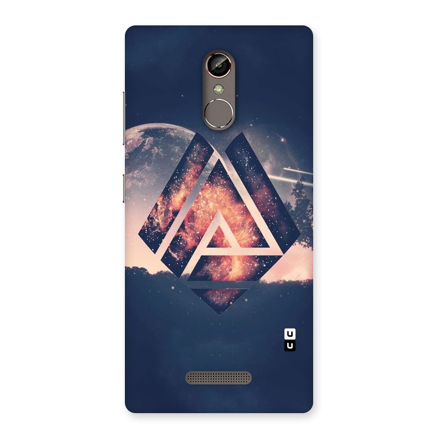 Moon Abstract Back Case for Gionee S6s