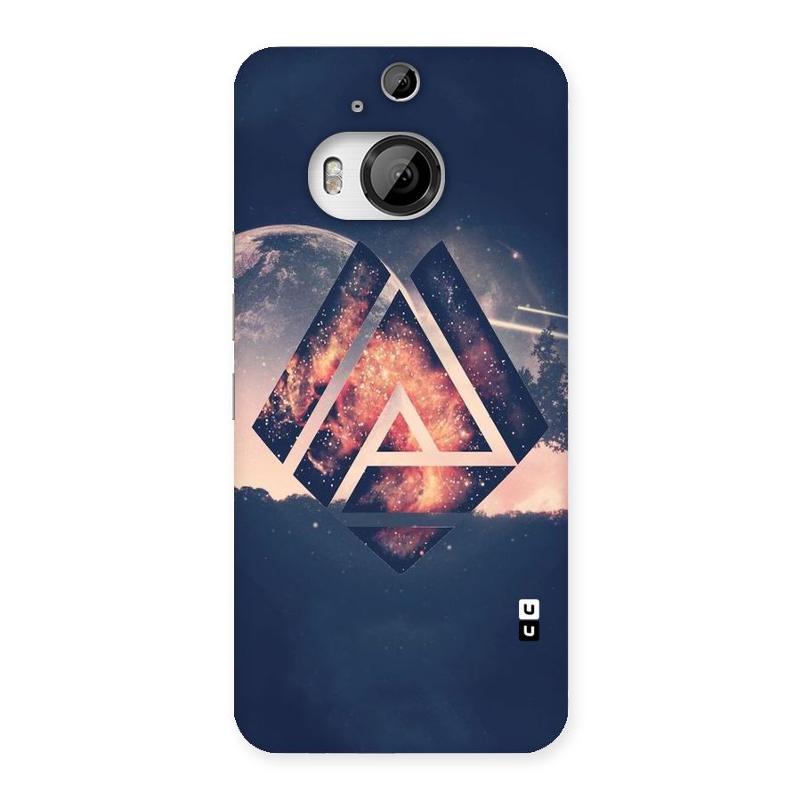 Moon Abstract Back Case for HTC One M9 Plus