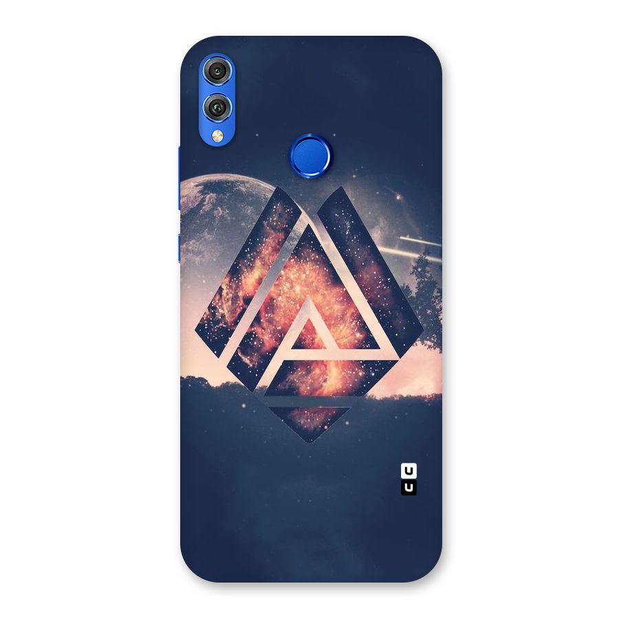 Moon Abstract Back Case for Honor 8X