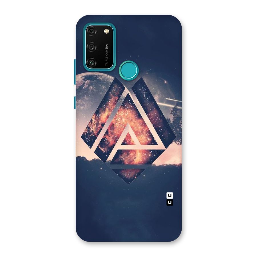 Moon Abstract Back Case for Honor 9A