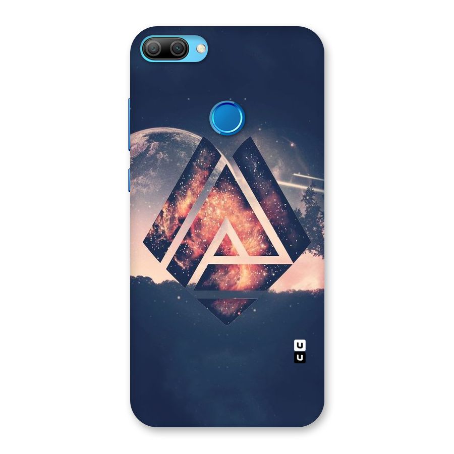 Moon Abstract Back Case for Honor 9N