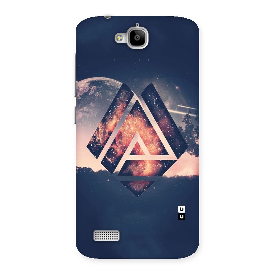 Moon Abstract Back Case for Honor Holly