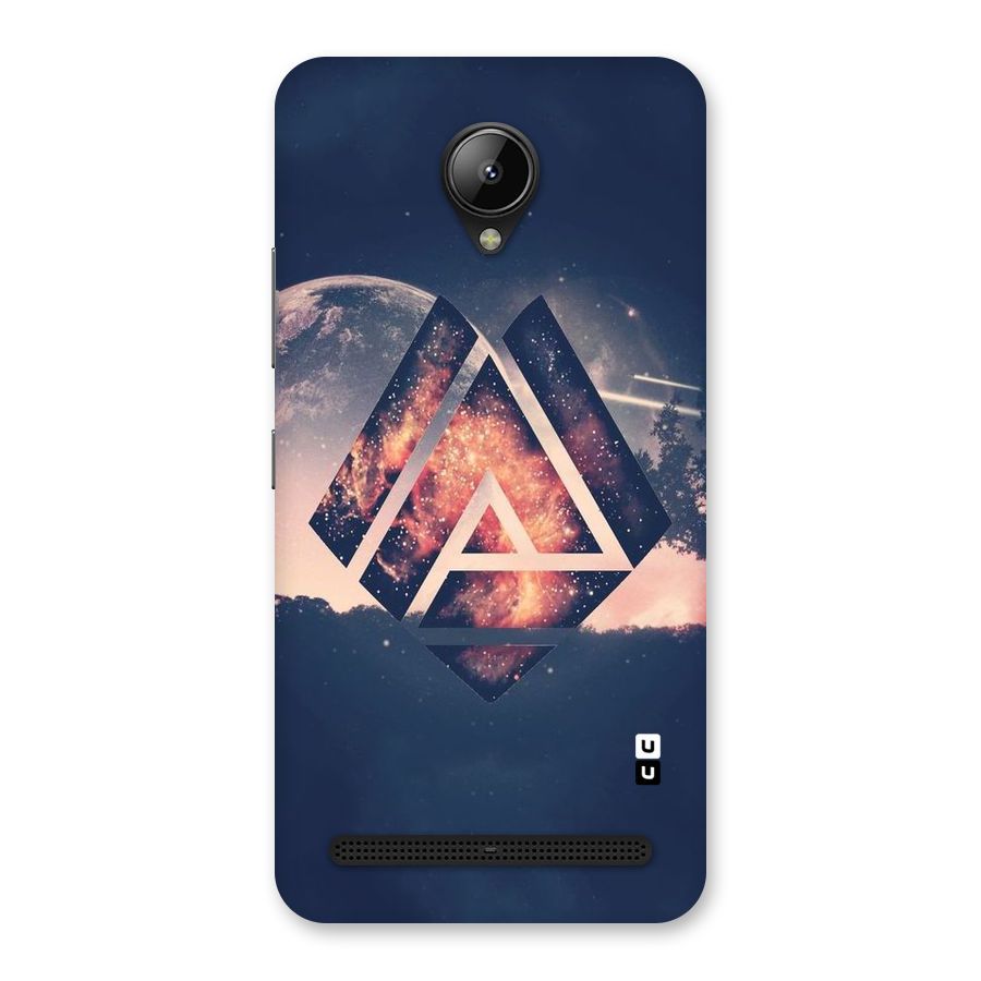 Moon Abstract Back Case for Lenovo C2