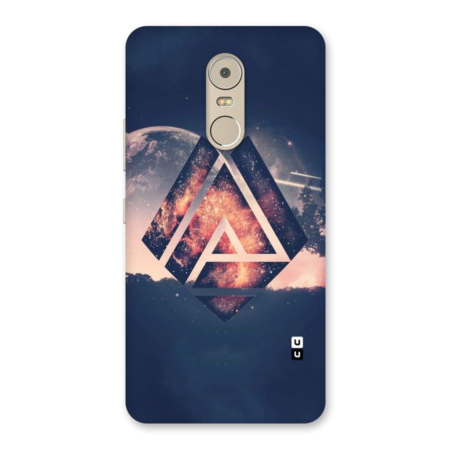 Moon Abstract Back Case for Lenovo K6 Note