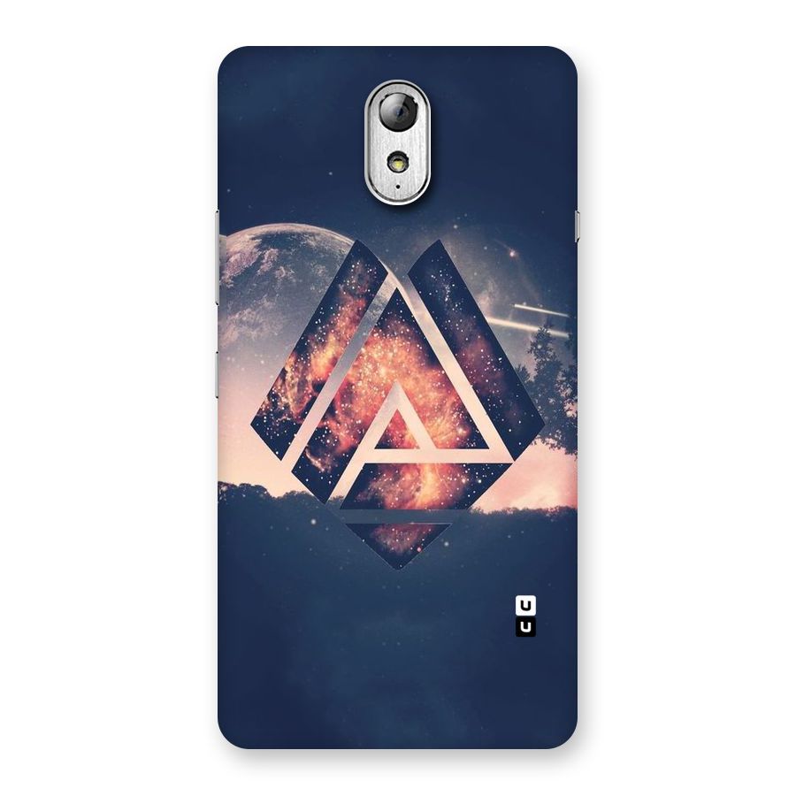 Moon Abstract Back Case for Lenovo Vibe P1M