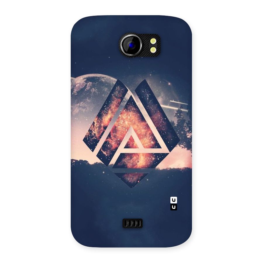 Moon Abstract Back Case for Micromax Canvas 2 A110