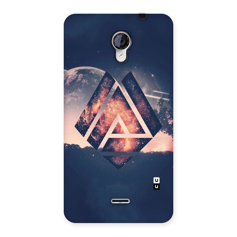 Moon Abstract Back Case for Micromax Unite 2 A106