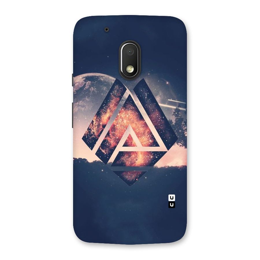 Moon Abstract Back Case for Moto G4 Play