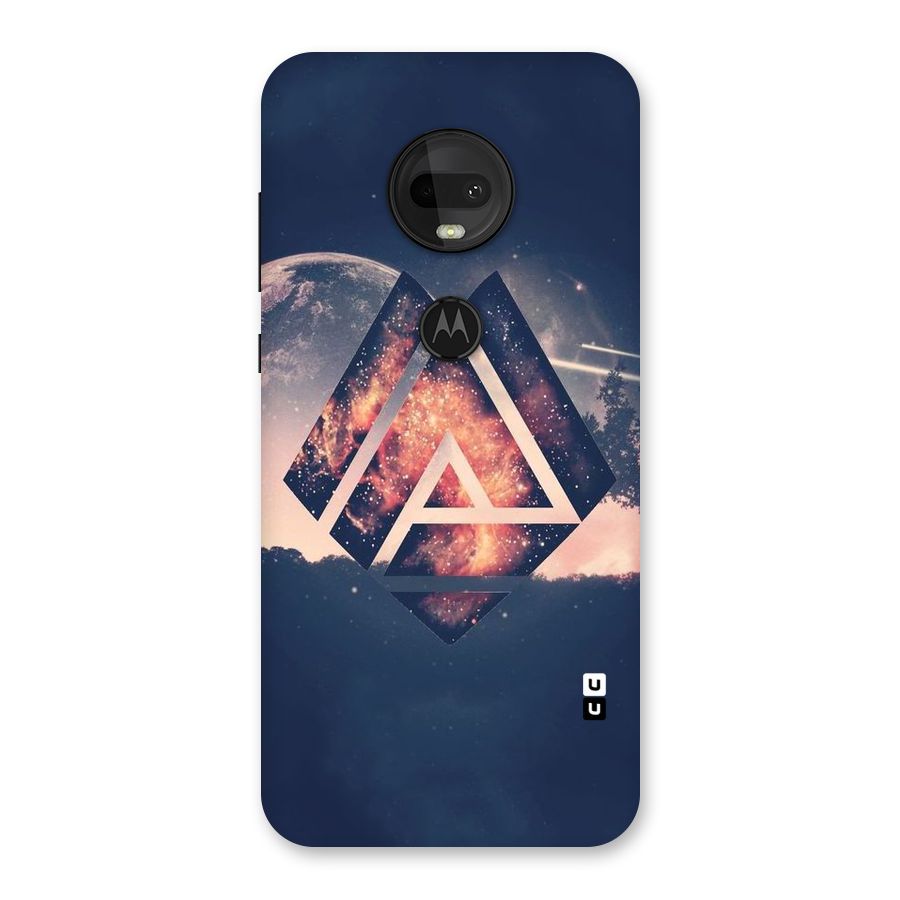Moon Abstract Back Case for Moto G7