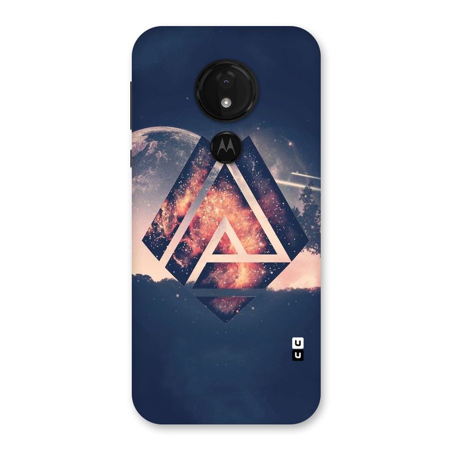 Moon Abstract Back Case for Moto G7 Power