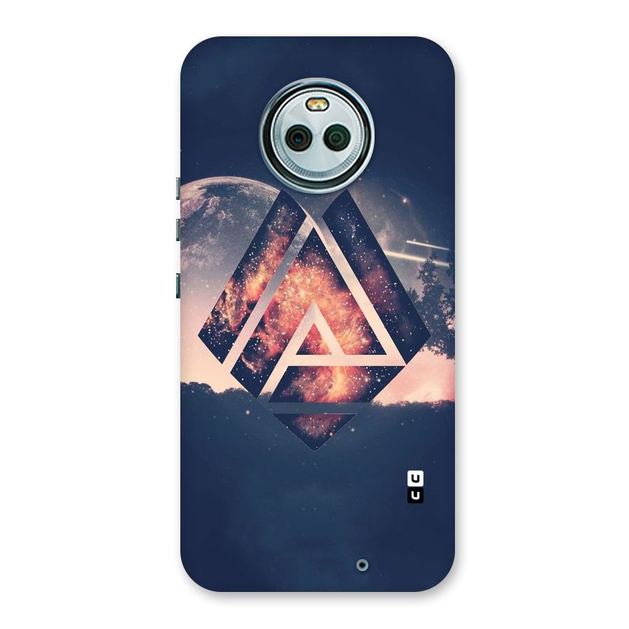 Moon Abstract Back Case for Moto X4
