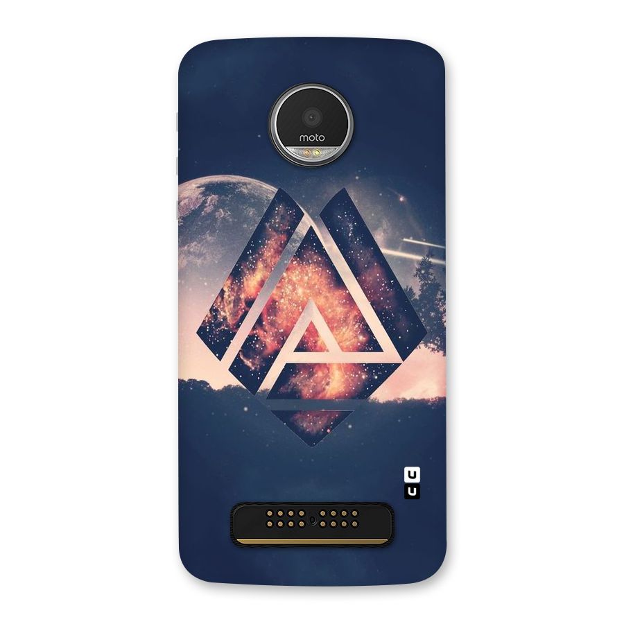 Moon Abstract Back Case for Moto Z Play