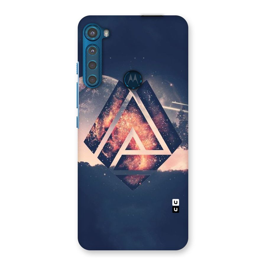 Moon Abstract Back Case for Motorola One Fusion Plus