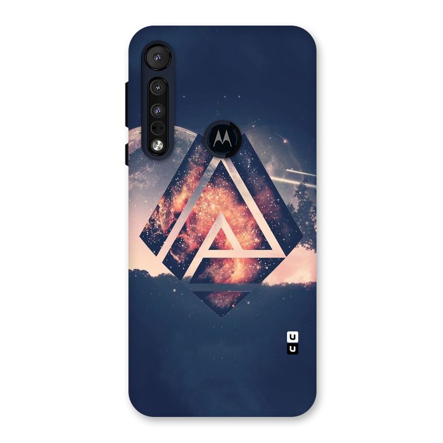 Moon Abstract Back Case for Motorola One Macro