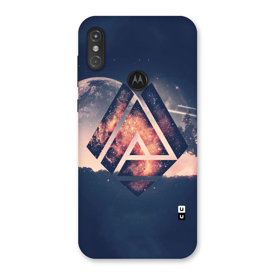 Moon Abstract Back Case for Motorola One Power