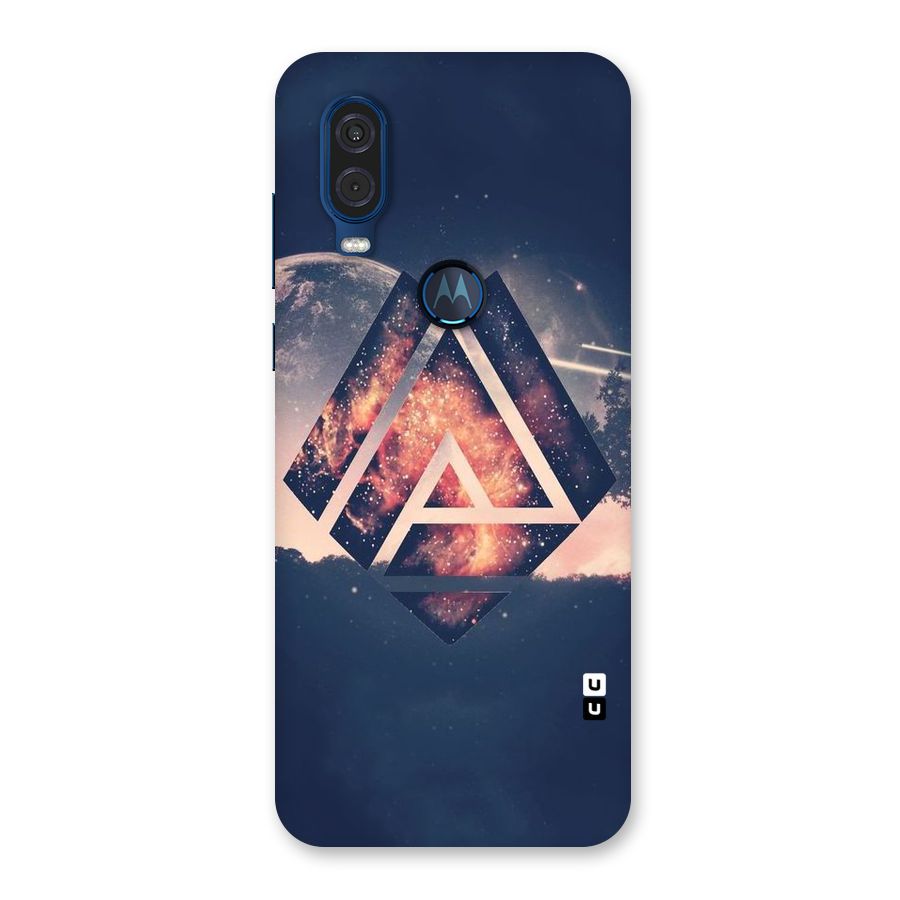 Moon Abstract Back Case for Motorola One Vision