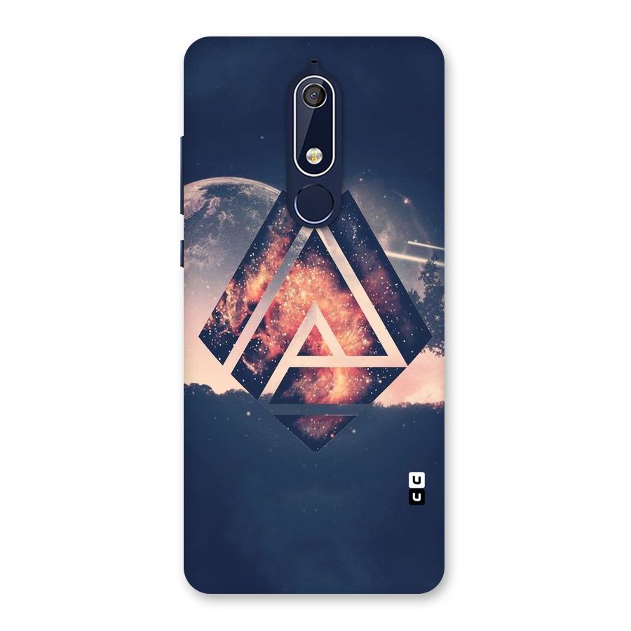 Moon Abstract Back Case for Nokia 5.1