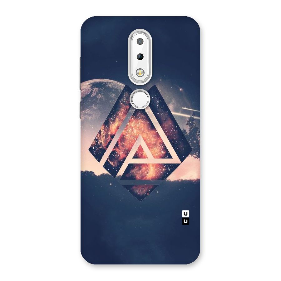 Moon Abstract Back Case for Nokia 6.1 Plus