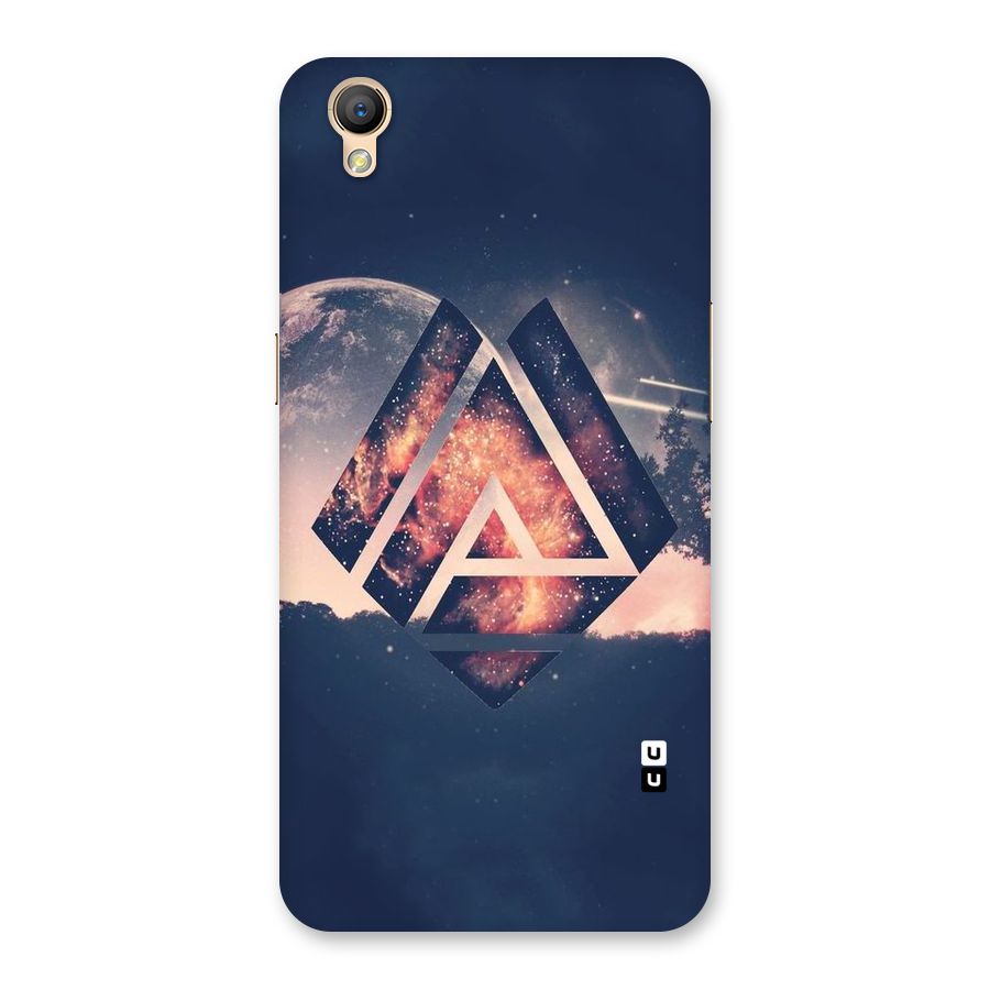 Moon Abstract Back Case for Oppo A37