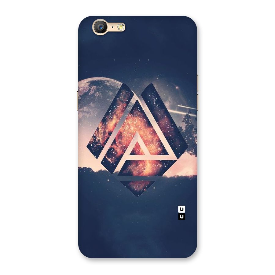 Moon Abstract Back Case for Oppo A39