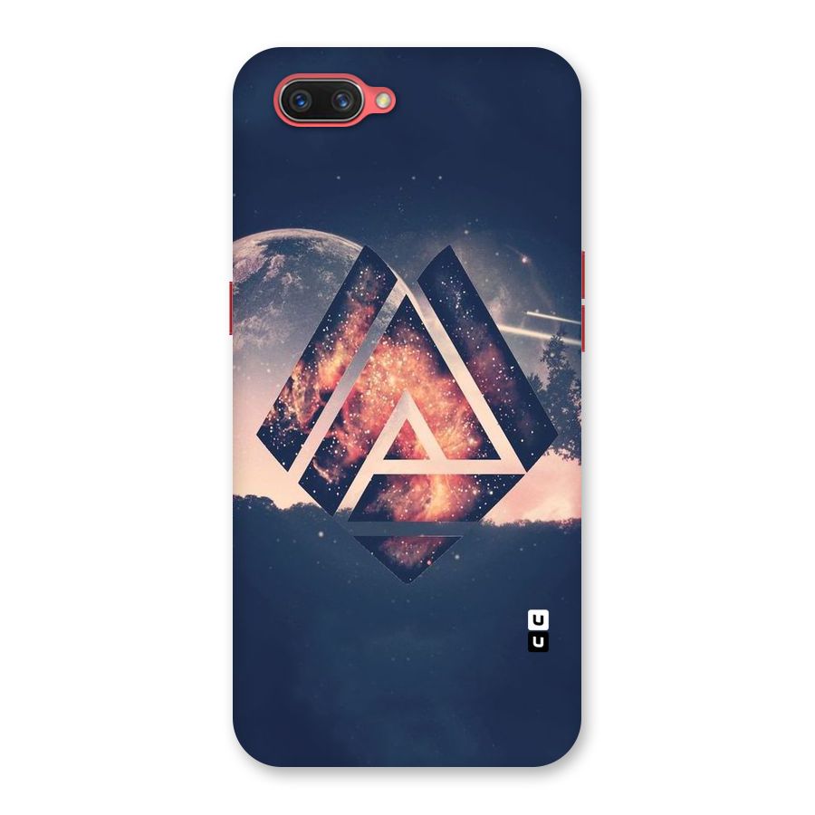 Moon Abstract Back Case for Oppo A3s