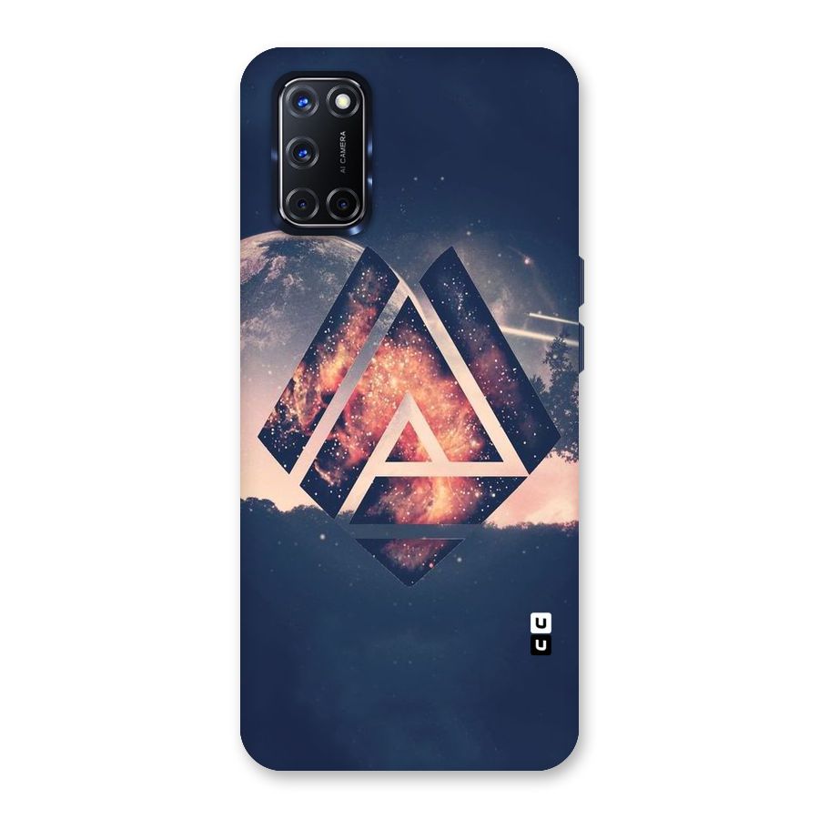 Moon Abstract Back Case for Oppo A52