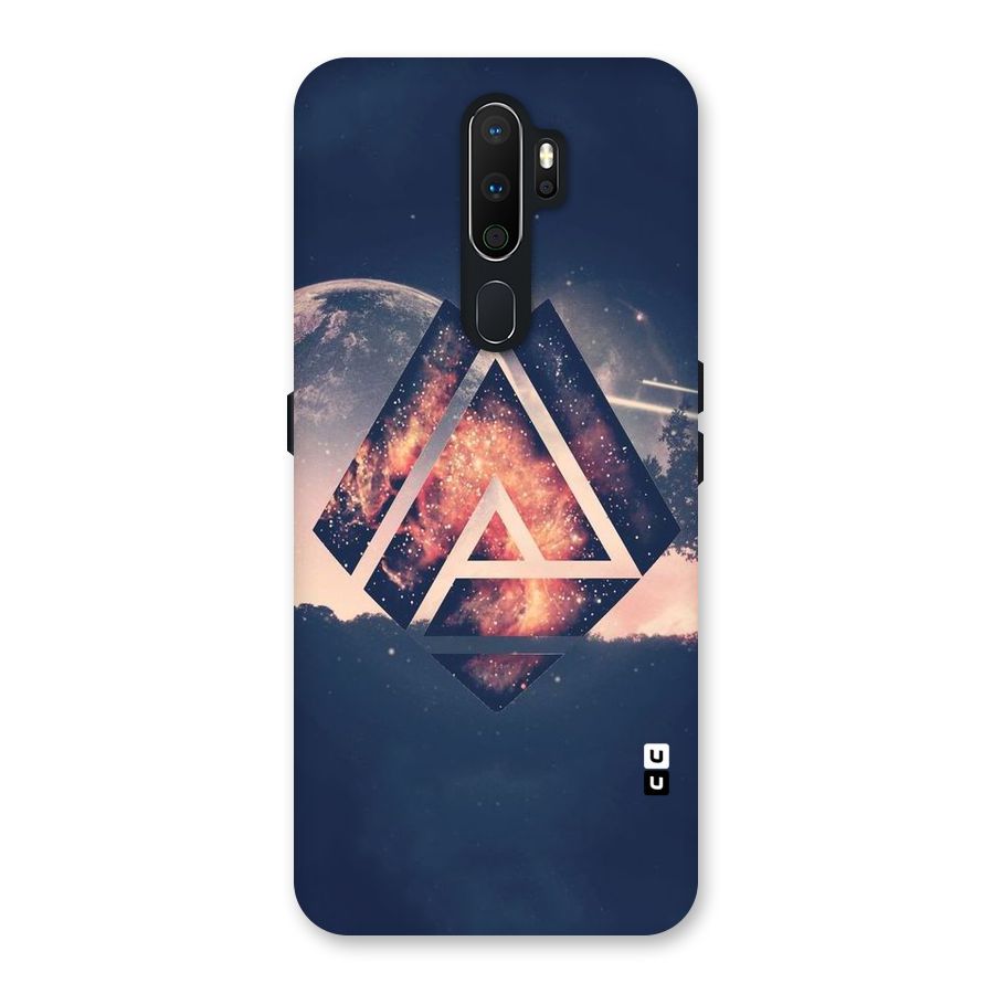 Moon Abstract Back Case for Oppo A5 (2020)